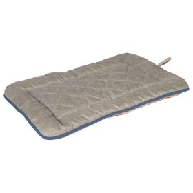 DGS Pet Products Chenille Pet Sleeper Cushion Extra Extra Large Blue/Grey 30" x 48" x 1" - Grey/Blue - Large