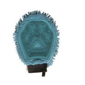 DGS Pet Products - Dirty Dog Grooming Mitts - 10" x 7" x 1" - Pacific Blue