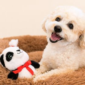 Steel Dog - Holiday Baby Panda - White