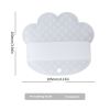 Dog Bath Brush,Pet Bath Comb Brush Soothing Massage Rubber Comb,Pet bathing brush - Transparent