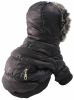 Metallic Fashion Pet Parka Coat - X-Large