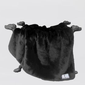 Big Baby Blankets (Color: Caviar, Size: Throw)