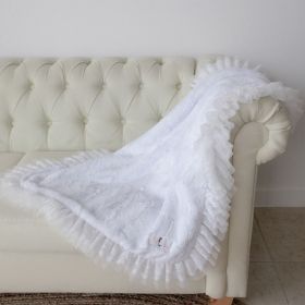 Romantic Dog Blankets (Color: Heaven, Size: LG)