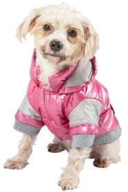 Sporty Vintage Aspen Pet Ski Jacket (Size: medium)