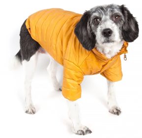 Lightweight Adjustable 'Sporty Avalanche' Pet Coat (Size: X-Small)
