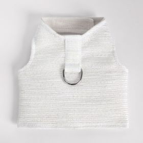 Zha Zha Dog Harness (Color: Ivory, Size: LG)