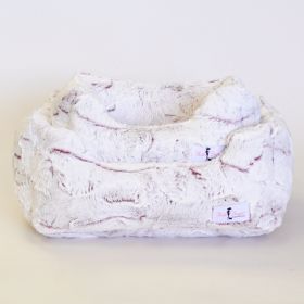 Whisper Dog Bed (Color: Merlot, Size: LG)